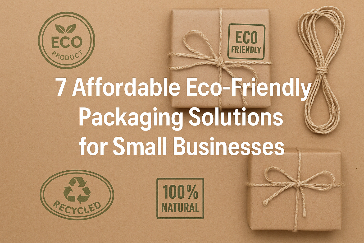 7 Affordable Eco-Friendly Packaging Solutions