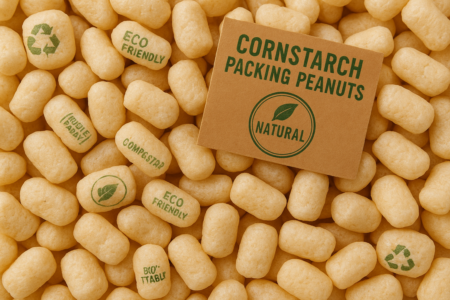 Cornstarch Packing Peanuts