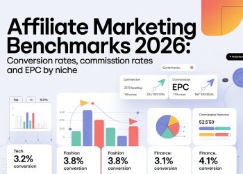 Affiliate Marketing Benchmarks 2026: Conversion Rates, Commission Rates and EPC by Niche