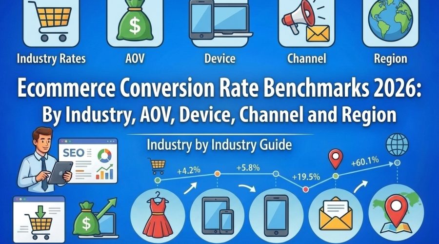 Ecommerce Conversion Rate Benchmarks 2026