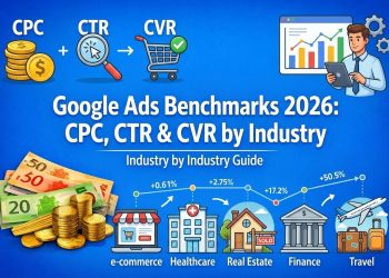 Google Ads Benchmarks 2026 CPC, CTR & CVR by Industry