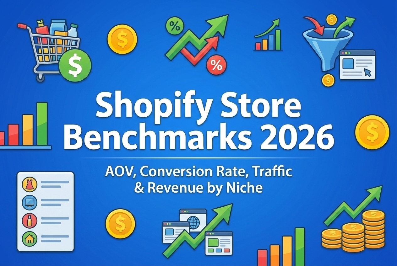Shopify Store Benchmarks 2026